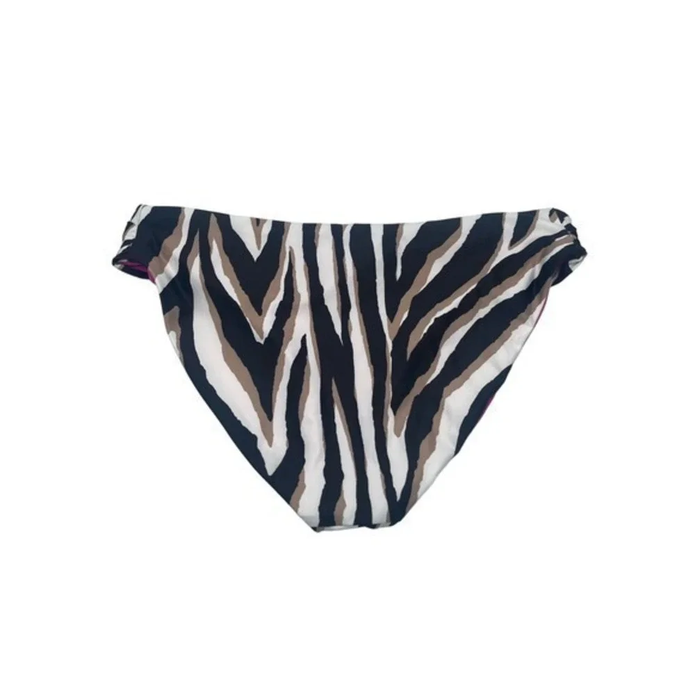 Sample Piece Bikini Ruffle Top‎ Size Medium Hipster Bottoms Size 8